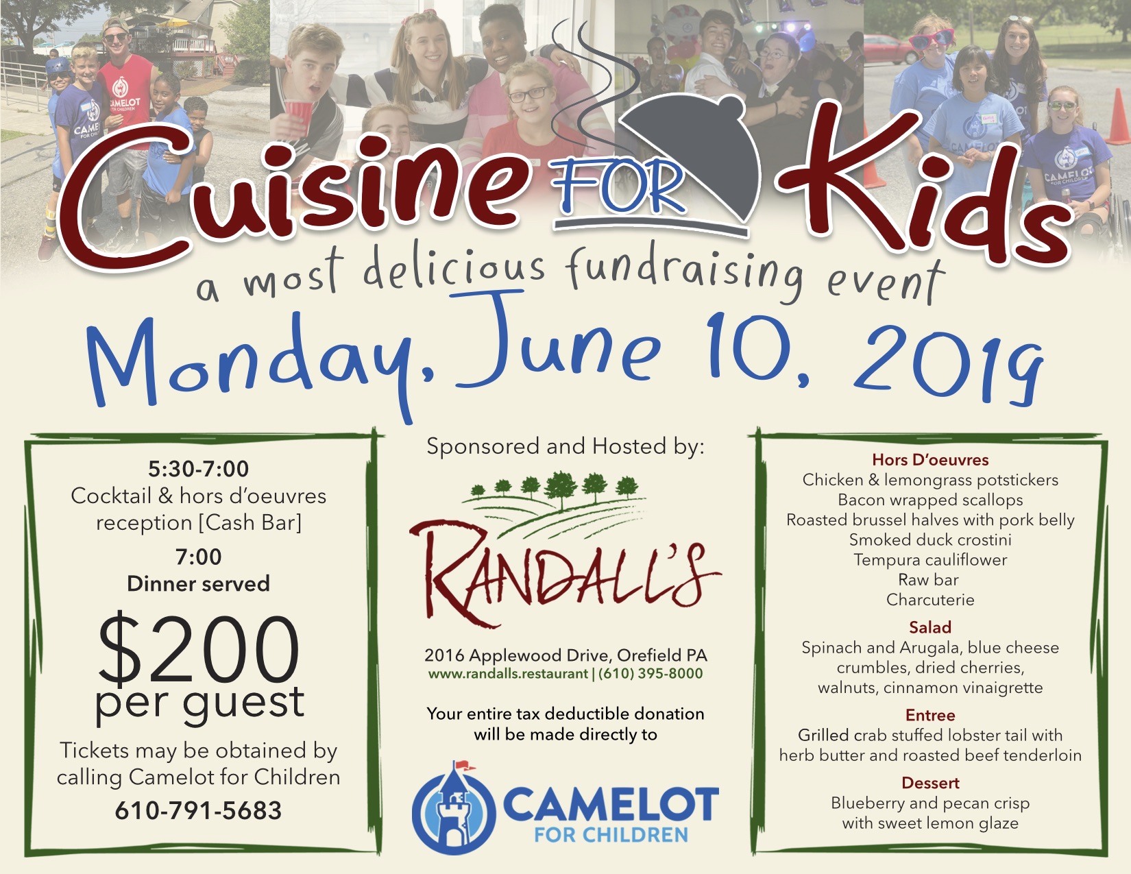 Cuisine for Kids at Randall's