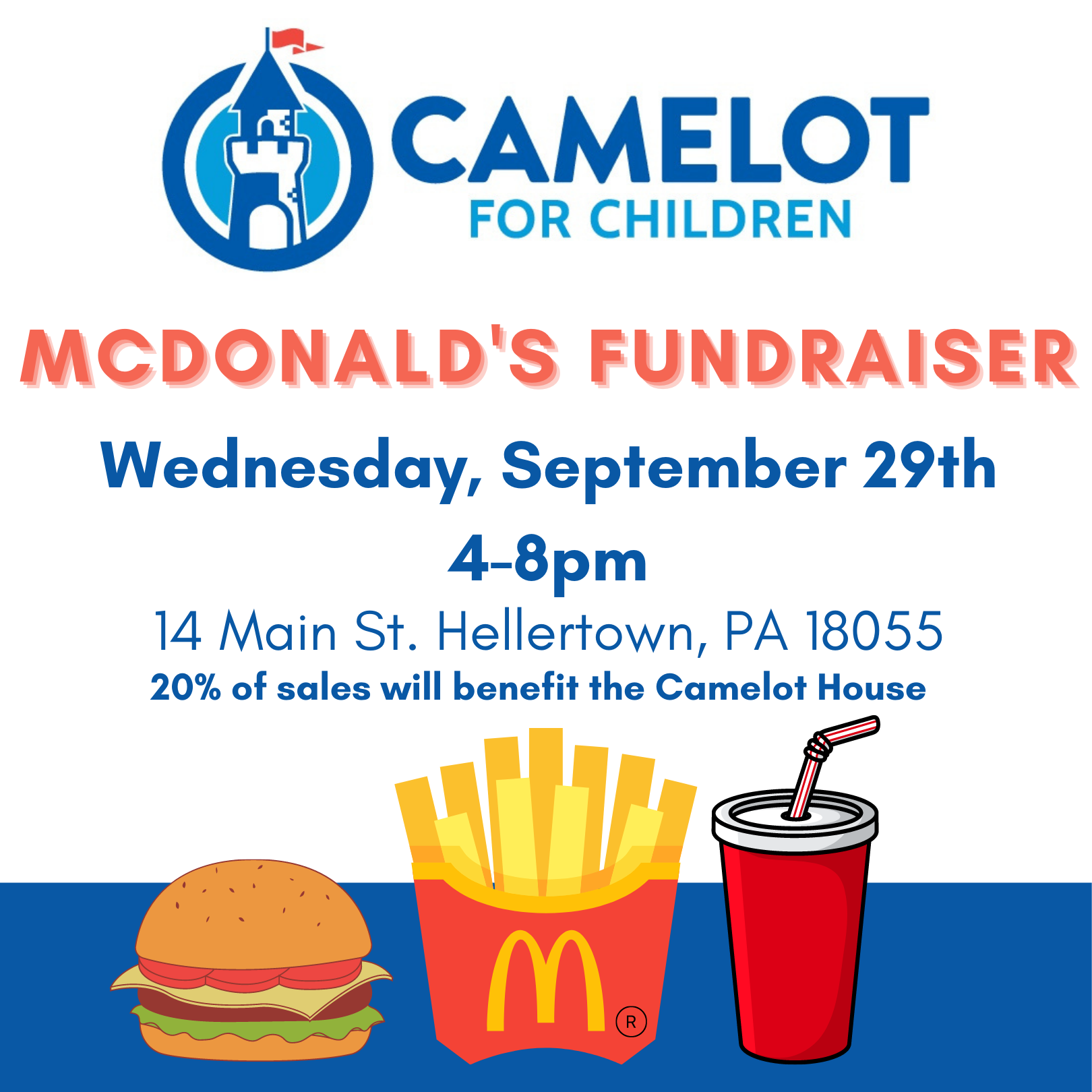 Junior Board Fundraiser Hellertown McDonald's