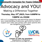 LVCIL Community Inclusion for Young Children Parent Support Group